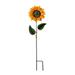 Sunflower Dual Spinning Garden Stake Windmill Outdoor Garden Patio Decoration metal No matter the season youâ€™ll love the movement and color it brings to your yard.garden all