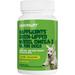 KiwiVitality HappiJoints Green-Lipped Mussel Omega-3 Oil All Natural Hip & Joint Pain Relief Supplement for Dogs (60 Softgels)