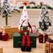 Christmas Gnomes Decoration 1PC Sitting Long-Legged Gnomes Plush Collectible Figurine Tomte Merry Christmas Santa Gnome Swedish Tomte Nisse Plush Doll for Decor Holiay Party Gifts