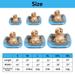 ZZBBC Dog Crate Bed Soft Dog Bed Mattress with Anti-slip Bottom and Washable Dog Bed Pad wultifunctional Pet Sleeping Mats Cushion for Outdoor Travel Home Using