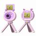 Yucurem Children Camcorder Cartoon HD Digital Video Camera for Girls Boys (Purple)