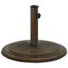 Dcenta Umbrella Base Bronze 17.7 x17.7 x11.8 Cast Iron