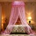 Dome floor mosquito net for princess bed and child bed decoration