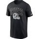 NIKE Herren Fanshirt Las Vegas Raiders Nike Essential Team T-Shirt, Größe M in Schwarz