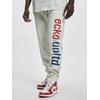 Stoffhose ECKO UNLTD. "Ecko Unltd. Herren Ecko Unltd. Grande Seweatpant", Herren, Gr. S, US-Größen, grau, 80% Baumwolle, 20% Polyester, loose fit, Hosen