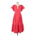 Marissa Webb Collective Casual Dress: Red Dresses - Women's Size 4