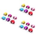 36 Pcs Hair Clips for Kids Glitter Hair Clips Kids Hair Clips Hat Clip Hair Clips for Christmas Hat Hair Clips Hat Hairpin Child Pearl Organza