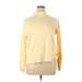 Lands' End Long Sleeve T-Shirt: Yellow Tops - Women's Size 14