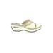 Cole Haan Wedges: Ivory Solid Shoes - Women's Size 6 - Open Toe