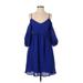 Moulinette Soeurs Casual Dress: Blue Dresses - Women's Size X-Small