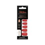 Sally Hansen Salon Effects Perfect Manicure Press On Nails Kit - Achieve Stunning Nails in Seconds with Asap Apple Delight