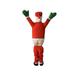 KIHOUT Discount 2023 New Velvet Santa Claus Pants Off And Climbing Wall Decoration Santa Claus Pendant Gift Holiday Gift