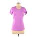 Under Armour Active T-Shirt: Purple Activewear - Women's Size Medium