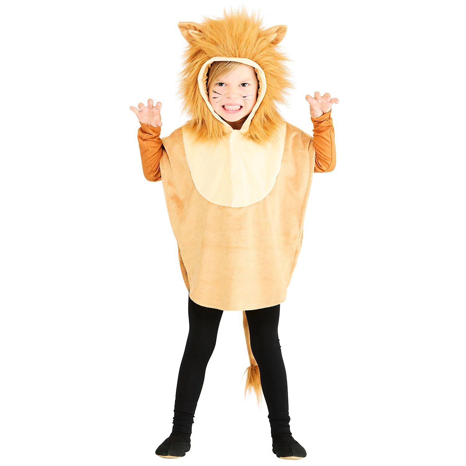 buttinette Kinderponcho Löwe Image