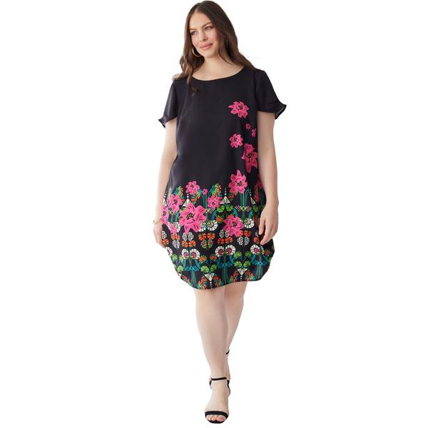 plus-size-womens-short-sleeve-floral-dress-by-soft-focus-in-black-falling-floral--size-24-w-/