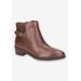 Women's Dora Bootie by Bella Vita in Brown Burnished Leather (Size 10 M)