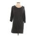 James Perse Casual Dress - Shift: Gray Dresses - Women's Size Large