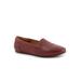 Women's Shelby Casual Flat by SoftWalk in Dark Red (Size 12 M)