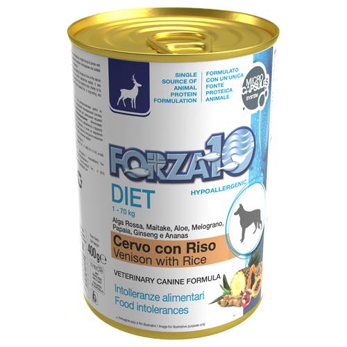6x 400g Forza 10 Diet Low Grain Wild & Reis Hundefutter nass