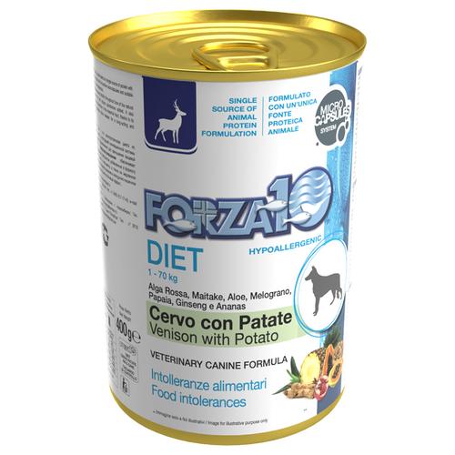 6x 400g Forza 10 Diet Low Grain Wild & Kartoffeln Hundefutter nass