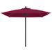Fiberbuilt Prestige 6' Square Market Umbrella in Red | Wayfair 6SQRPUK-4631