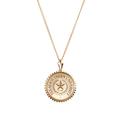 Women's Kyle Cavan Gold Texas Southern Tigers Sunburst Necklace