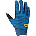Scott Evo Fury Dunkelblau/Hellblau Motocross Handschuhe, weiss-blau, Größe M