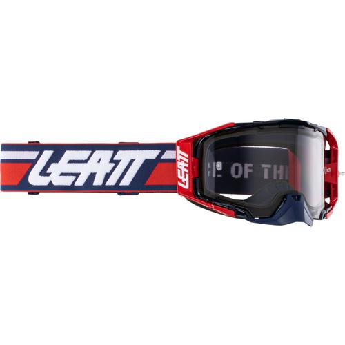 Leatt Velocity 6.5 Royal 2024 Motocross Brille, rot-blau