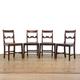 Set of Four Antique Welsh Oak Farmhouse Chairs | Antique Kitchen Chairs | Antique Dining chairs | Set of Chairs (M- 4893)