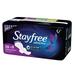 Stayfree Ultra Thin Overnight Pads with Wings For Women Reliable Protection and Absorbency of Feminine Moisture Leaks and Periods 28 Count (Pack of 2)