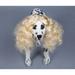 Dog Curl Wig Puppy Wig Puppy Curly Hair Headdress Party Dog Wig Pet Cosplay Hairpiece