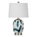 Lydia Table Lamp in Blue Ceramic