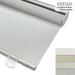 Keego Cordless Roller Shades Light Filtering Blinds for Windows Room Darkening Rolled Up Shades UV Protection Window Shades Door Blinds for Home and Office(Gray 44 W x 72 H)