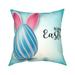 Easter Day Pillow Case Cover with Zipper Cover Cushion Family Throw Home Day Pillowcase Survived Easter Case Silk Pillowcase Covers