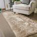 Latepis Beige Rug 2x5 Washable Rug Small Carpet Faux Sheepskin Fur Rug Fluffy Shag Rug for Living Room Bedroom Dorm Baby Rug Plush Rugs Cute Room Decor