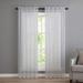 Sheer Voile Window Curtain Panels White 1 Panel 539 Width 79 Inch Long for Kitchen Bedroom Children Living Room Yard 39 W x 79 L White