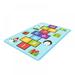 Durable Woven Anti Slip Floor Carpet Cartoon Hopscotch Rug Kids Floor Play Mat For Kids Room Living Room 19.7X31.5