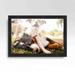 24x18 Frame Black Real Wood Picture Frame Width 1.25 inches | Interior Frame Depth 0.5 inches |