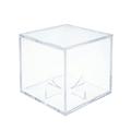 NUOLUX Display Baseball Case Boxholder Cube Clear Acrylic Football Memorabilia Showcase Softball Stand Autograph Storage