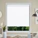 Blackout Roller Shades Cordless Roller Window Blinds with Thermal Insulated for Office Living Room Bedroom Kitchen Easy Installation--Blackout White+25 W x 156 H