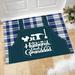 Best Dad Ever Decorative Doormat Seasonal Winter Xmas Doormat Low Profile Floor Mat Front Doormat Indoor Outdoor Door Rug Non Slip Rugs for Indoor Outdoor(A101 S)