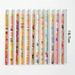 Trayknick Teacher Pencils Birthday Cartoon Pencils 24pcs Happy Birthday Pencils Fun Wooden Pencils with Top Erasers for Kids Birthday Party Supplies Gifts