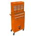 Yesfshion High Capacity Rolling Tool Chest with Wheels Drawers Safe Lockable 8-Drawer Tool Storage Cabinet for Workshop Garage