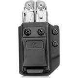 Kydex Multitool Sheath for LEATHERMAN SURGE HEAVE DUTY Fits for LEATHERMAN SURGE Multitool Sheath Pouch Case Holster Multitool Not Included(Black)