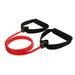 Single Resistance Band Exercise Tube - with Door Anchor and Manual for Resistance Training Physical Therapy Home Workouts Fitness Pilates Boxing Strength Training