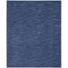 HomeRoots 479526 10 x 14 ft. Navy Blue Non Skid Indoor & Outdoor Area Rug