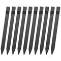 NewSoul 10Pcs Garden Landscape Edging Stake 10 Plastic Lawn Edging Stake Landscape Edging Spike Garden Netting Ground Stakes