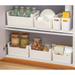 Home Storage And Organization Large Capacity Kitchen Storage Box Plastic Storage Box For Organisation Kitchen Organisation Storage White B