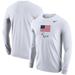 Men's Nike White Team USA Paralympic Core Long Sleeve T-Shirt