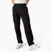 Dickies Men's Double Knee Canvas Cargo Pants - Black Size 34 X 32 (WPR52)